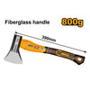 HACHA INGCO CABEZA FORJADA MGO FIBRA DE VIDRIO 800 GRS # HAX081800