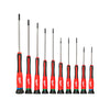 JUEGO DESTORNILLADORES PRECISION 10PZS MILWAUKEE 48-22-2612