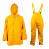 TRAJE IMPERMEABLE AMARILLO CHAQUETA Y JARDINERA M