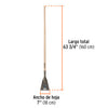 RASPADOR TRUPER HOJA 7" C/MANGO LARGO 54" # SCR-7 (18652)
