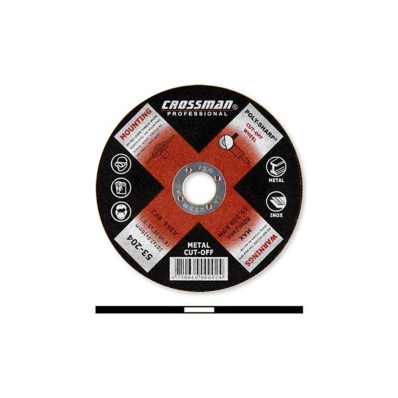 DISCO CORTAR CROSSMAN 180 X 32 X 222 MM - #53207