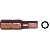 PUNTA CROSSMAN MAGNET. HEXAGONAL H-1.5 1/4"X25MM # 44-245 (10 UNI.)