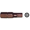 PUNTA CROSSMAN MAGNET. HEX. TAMPER PROOF H-6 1/4"X25MM # 44-292 (10 UNI.)
