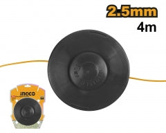 NYLON INGCO P/ORILLADORA DE GASOLINA 2.4 MM X 4.0 MTS.DISPLAY 1 CARRETE # ALS25405