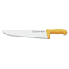 CUCHILLO TRES CLAVELES # 1388 POLIP. AMARILLO 30 CMS CARNICERO