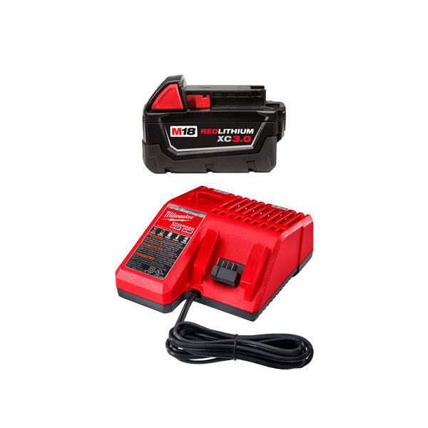 KIT STARTER CARGADOR Y BATERIA M18 REDLITHIUM XC30AH (48-3159) MILWAUKEE