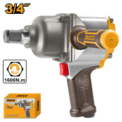 PISTOLA INGCO DE IMPACTO NEUMATICA INDUSTRIAL 3/4" # AIW341302
