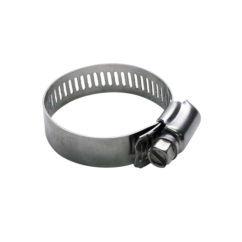 ABRAZADERA REF. KENDO INOX.5/8"-7/8" ANCHO 1/2" BOLSA 10 PZS # 50055