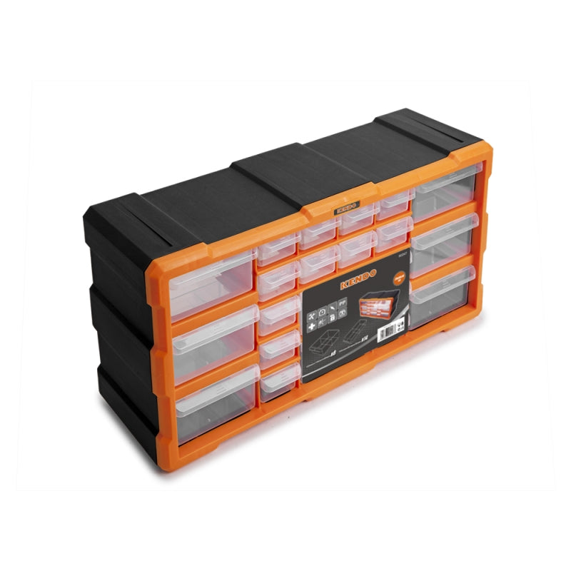 ORGANIZADOR KENDO #90247 PLASTICO 49.5X16X25.5 CM.(OF)