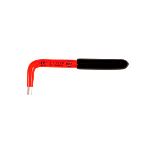 Llave Allen Aislada 1000v. 6.0mm x 150mm en L