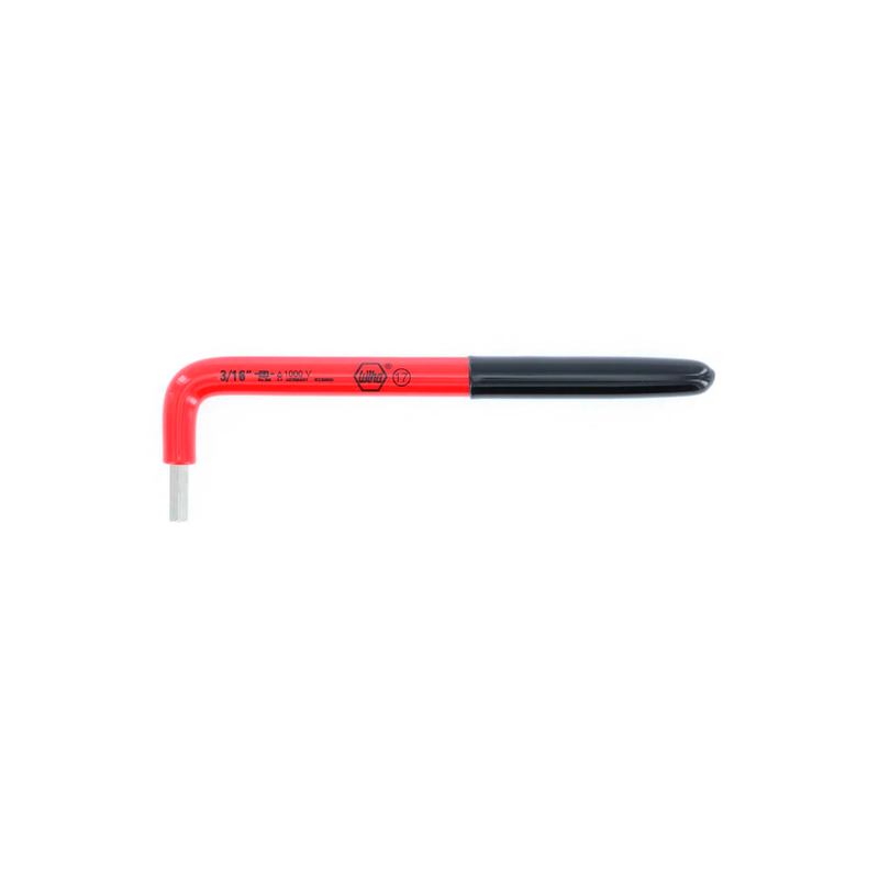 Llave Allen en L aislada. 3/16"