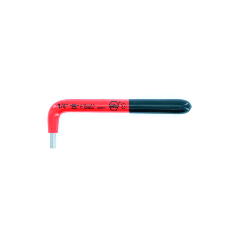 Llave Allen en L aislada 1000v. 1/4" x 5.3"