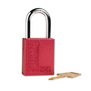 CANDADO LOCK OUT STEELPRO X05 ROJO