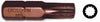 PUNTA CROSSMAN MAGNET. SPLINE M5 1/4"X25MM # 44-385 (10 UNI.)