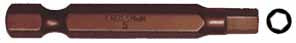 PUNTA CROSSMAN MAGNET. HEXAGONAL H-3 1/4"X50MM # 44-448 (10 UNI.)