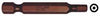 PUNTA CROSSMAN MAGNET. HEX. TAMPER PROOF H-4 1/4"X50MM # 44-489 (10 UNI.)