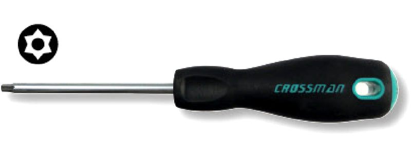ATORNILLADOR CROSSMAN TORX TAMPER PROOF T-25 X 100 # 46-367