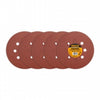 LIJA PARA LIJADORA ROTORBITAL INGCO 150MM/6" JGO.5 PZAS # AKRS150051