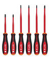 JUEGO DE DESTORNILLADORES 1000V 6PZS PUNTA DELGADA MILWAUKEE