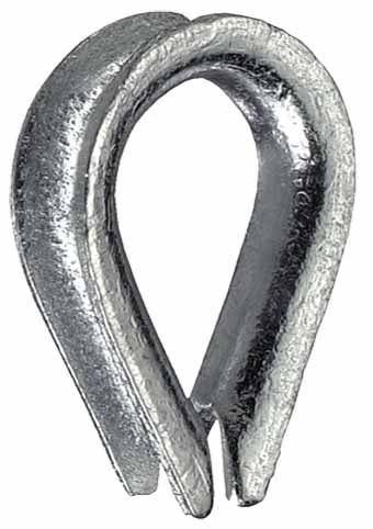 GUARDACABO GALV. 1/2" (12 MM)
