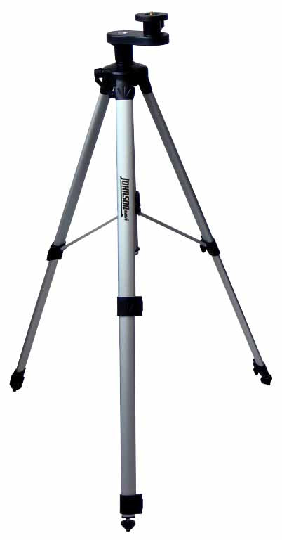 TRIPODE DE ALUMINIO JOHNSON # 40-6861 ALTURA AJUSTABLE 58 A 165 CMS. C/ESTUCHE