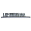 DADO HANS #2611-2M 1/4 DR 12 PT. JGO 11 PCS (OF)