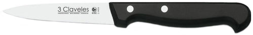 CUCHILLO TRES CLAVELES # 908 INOX MGO ABS 9CMS VERDURAS