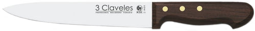 CUCHILLO TRES CLAVELES # 1056 INOX MGO MAD 18CMS COCINERO