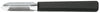 CUCHILLO TRES CLAVELES # 1200 MGO POLIPR NEGRO 6 CMS PELADOR