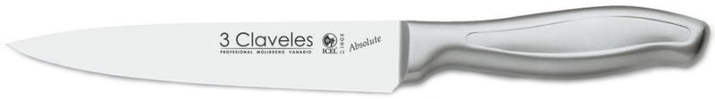 CUCHILLO TRES CLAVELES # 1482 ACERO INOX COCINA 15 CMS (OF)