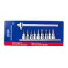 DADO CROSSMAN TAMPER PROOF TORX #87-051 3/8 DR JGO. 10 PZS