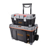 CAJA HERRAMIENTA TACTIX #320308 PLASTICA 26" 2 EN 1 C/RUEDAS