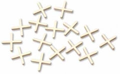SEPARADOR CERAMICA TILE CRAFT 4.0 MM - BOLSA 100 PZAS. # 380804 (OF)