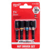 SET DE 4 ADAPTADORES MAGNETICOS 1/4 MILWAUKEE 49-66-4562