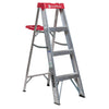 ESCALERA ALUMINIO TIJERA 1.22 MTS 4 PELDAÑOS 150 KG CUPRUM