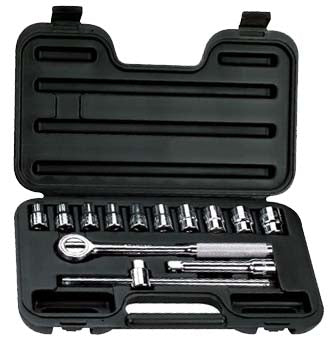 LLAVE DADO STANLEY # 86503  1/2 DR 3/8"-1" - 14 PZAS. (OF)
