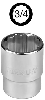LLAVE DADO STANLEY 3/4 DR 1.5/16" #89-670 (OF)