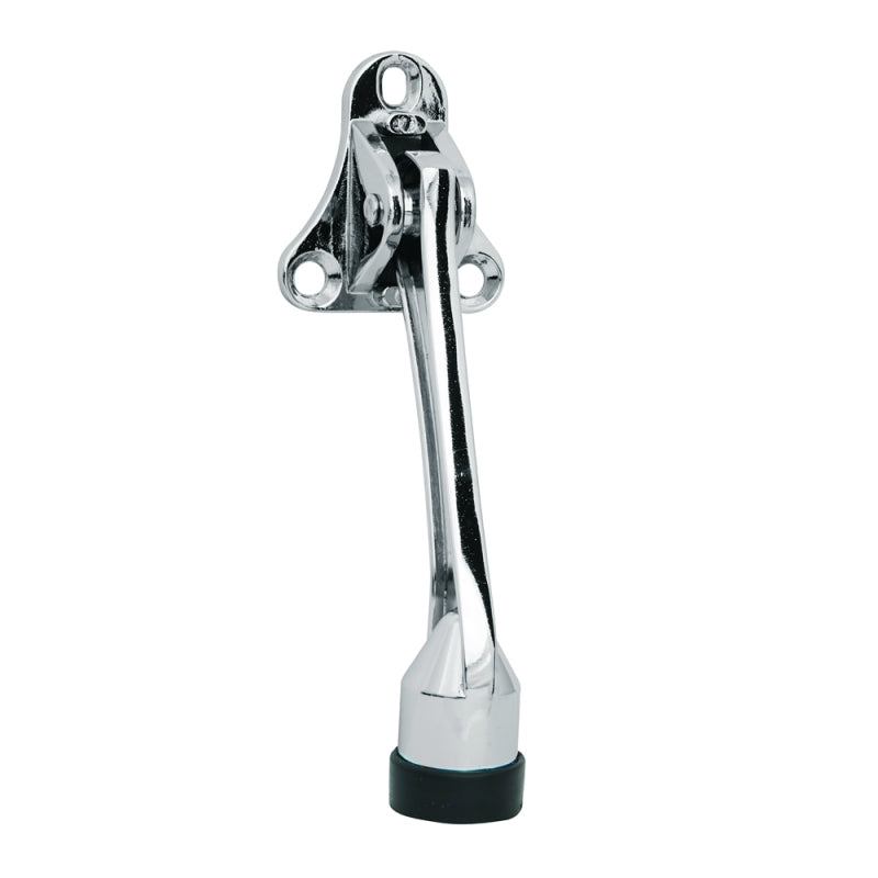 FIJA PUERTA TRUPER CROMADO C/GOMA # FIPU-3 (FIPU-59C) (43642)