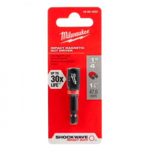 DADO MAGNETICO 1/4 DE IMPACTO MILWAUKEE 49-66-4502 LACCE