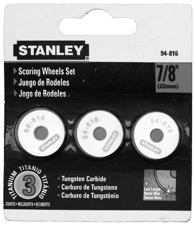 CUCHILLO REP STANLEY 3 PZAS # 94-815 P/CORTA AZULEJO # 94-811 (OF)