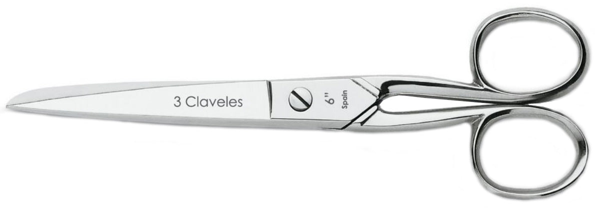 TIJERA TRES CLAVELES # 17 - 5" COSTURA