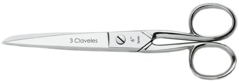 TIJERA TRES CLAVELES # 19 - 6" COSTURA