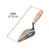 PLANA ALBANIL TRUPER PUNTA REDONDA 6" FORJADA #CT-6C (13003)