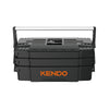 CAJA HERRAMIENTAS KENDO # 90275 PLASTICA BANDEJAS PLEGLABES