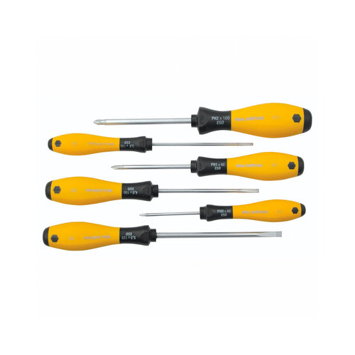 Set 6 atornillador ESD. softfinish