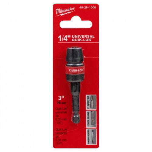 GUIA DE PUNTAS DE ATORNILLADO 75MM CAMBIO RAPIDO MILWAUKEE