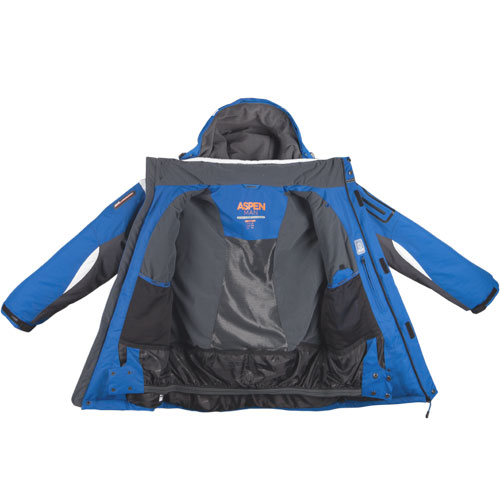PARKA HW ASPEN CERTIFICADA CON RECCO AZULINA (ISP) XL
