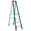 ESCALERA FIBRA VIDRIO TIJERA 8 PELDAÑOS 2.47 MTS 175 KG CUPRUM