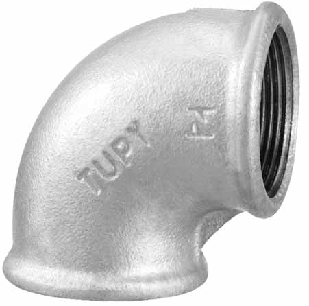 CODO GALV. 3/8" TUPY (ISO 9002)