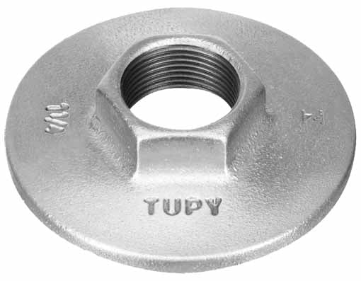 FLANGE GALV. 3" TUPY (ISO 9002)